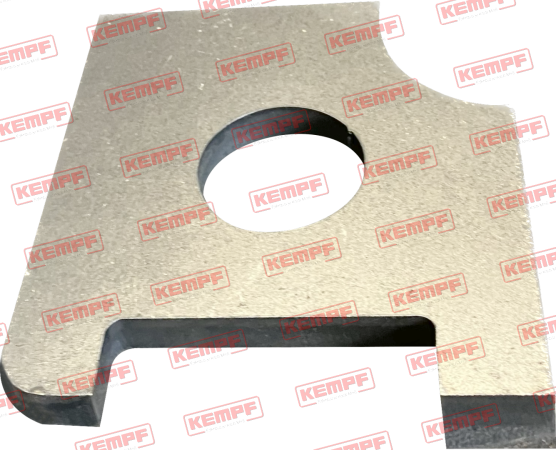 107055 Kempf Abschleppkupplung an der UFE-Konsole